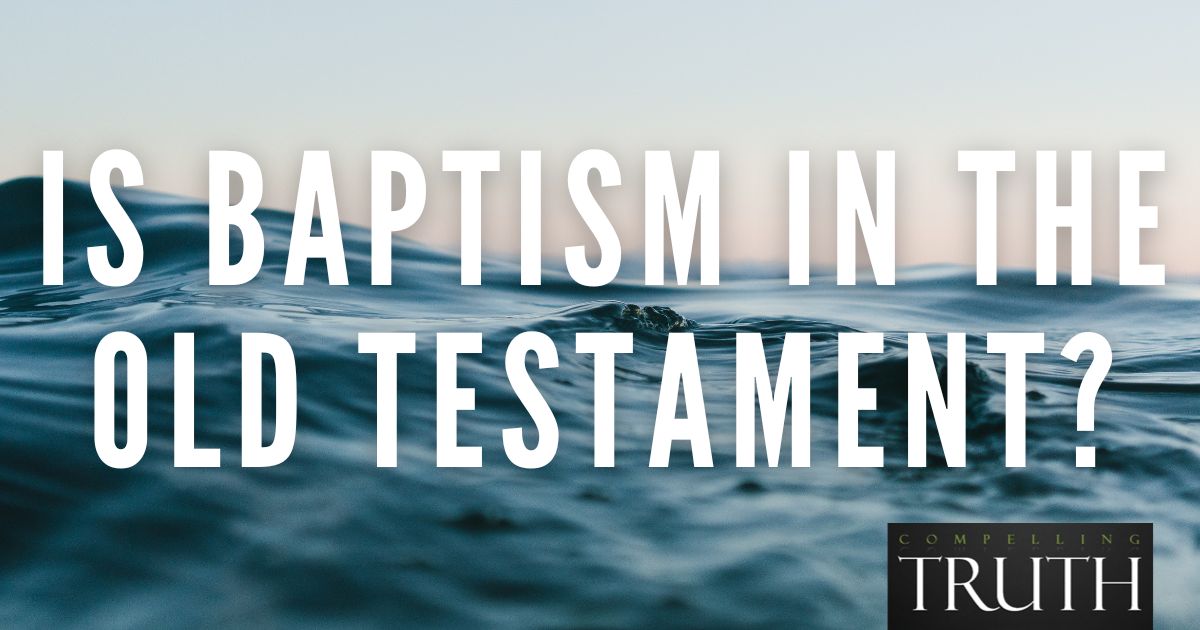 history of baptism in old testament