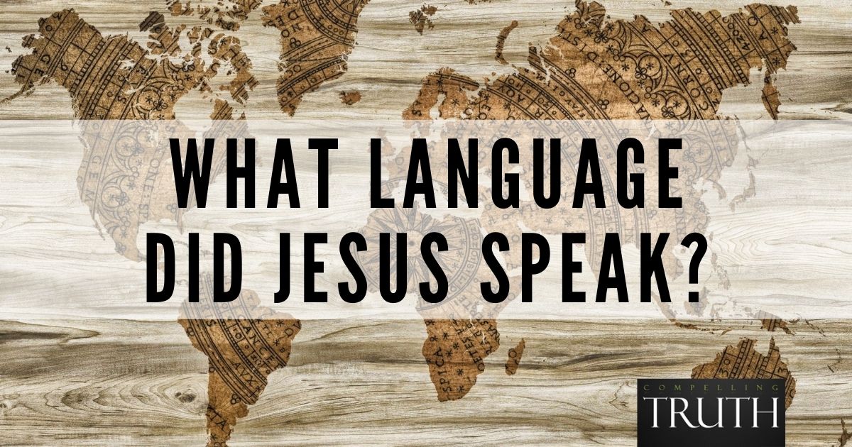  What Language Did Jesus Speak 