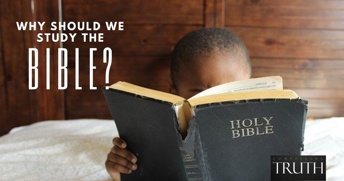 Why Should We Study The Bible 